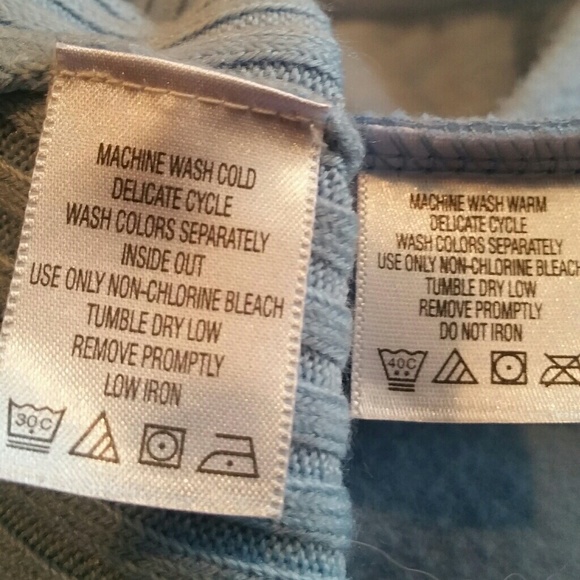 Fleece Vest/Turtleneck Set, Lt. Blue, Sz M - Picture 7 of 7